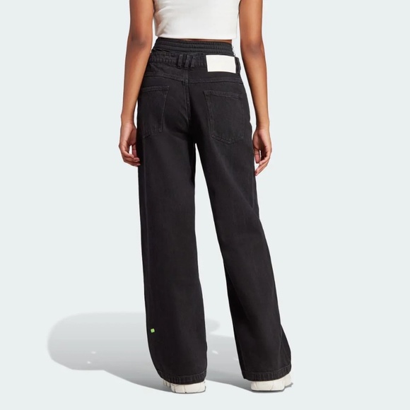 ADIDAS ORIGINALS X KSENIASCHNAIDER BOXER SHORT JEANS - Picture 3 of 6